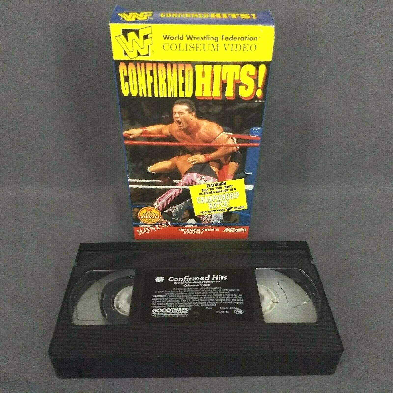 Wwf Confirmed Hits 1996 Coleseum Video Wwe And 25 Similar Items