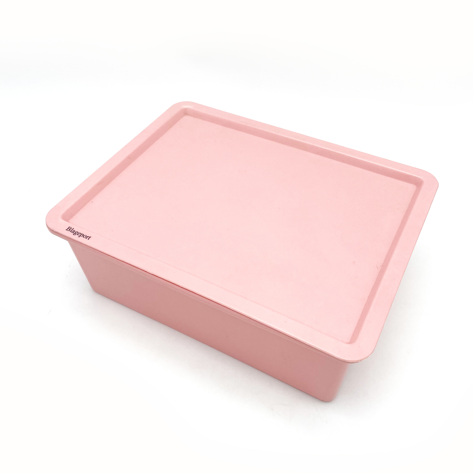 Blageport Plastic boxes Plastic Bus Tub, Commercial Utility Bus Boxes with Lids Food Storage