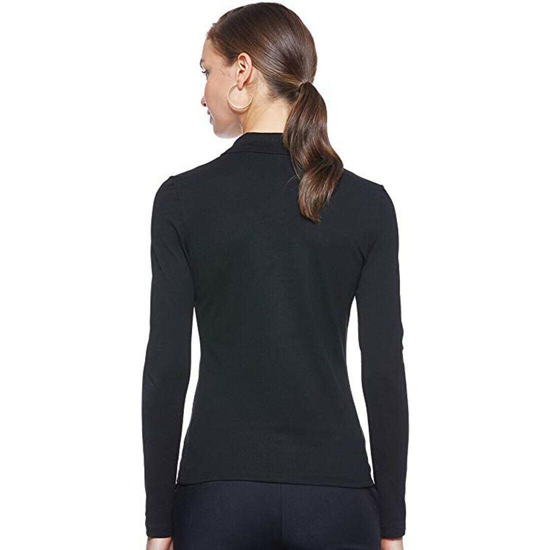 lacoste women's long sleeve polo shirts