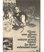 1976 STRAWBS DEEP CUTS POSTER TYPE AD - $8.99