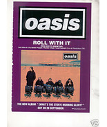 OASIS ROLL WITH IT POSTER TYPE AD - $8.99