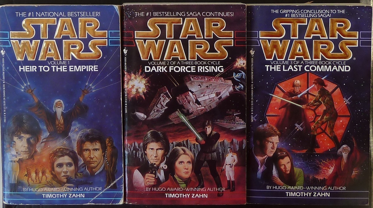 Star Wars The Thawn Trilogy Heir To The Empire Dark Force Rising By T Zahn Fiction And Literature 6934