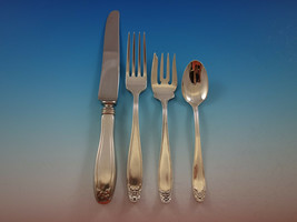 Puritan by Stieff Sterling Silver Flatware Set Service 24 pieces  - $1,450.00