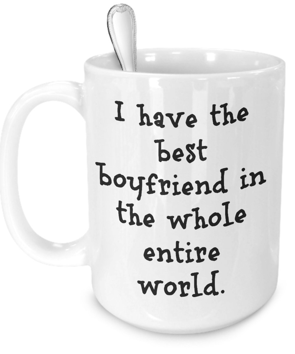 Personalized Coffee Mugs For Boyfriend Best Boyfriend In The World