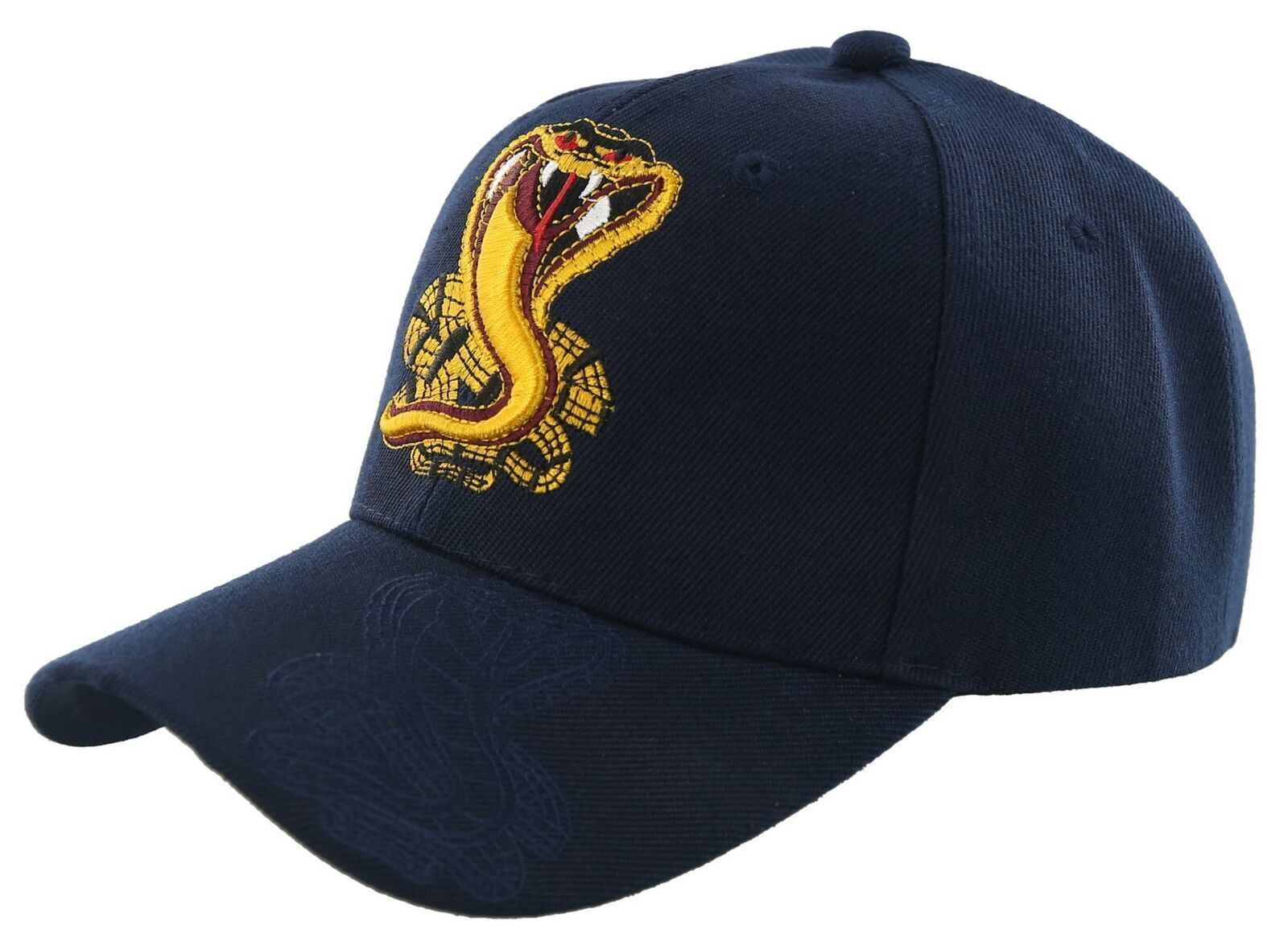 NEW! BIG COBRA SHADOW BALL CAP HAT NAVY - Men's Hats