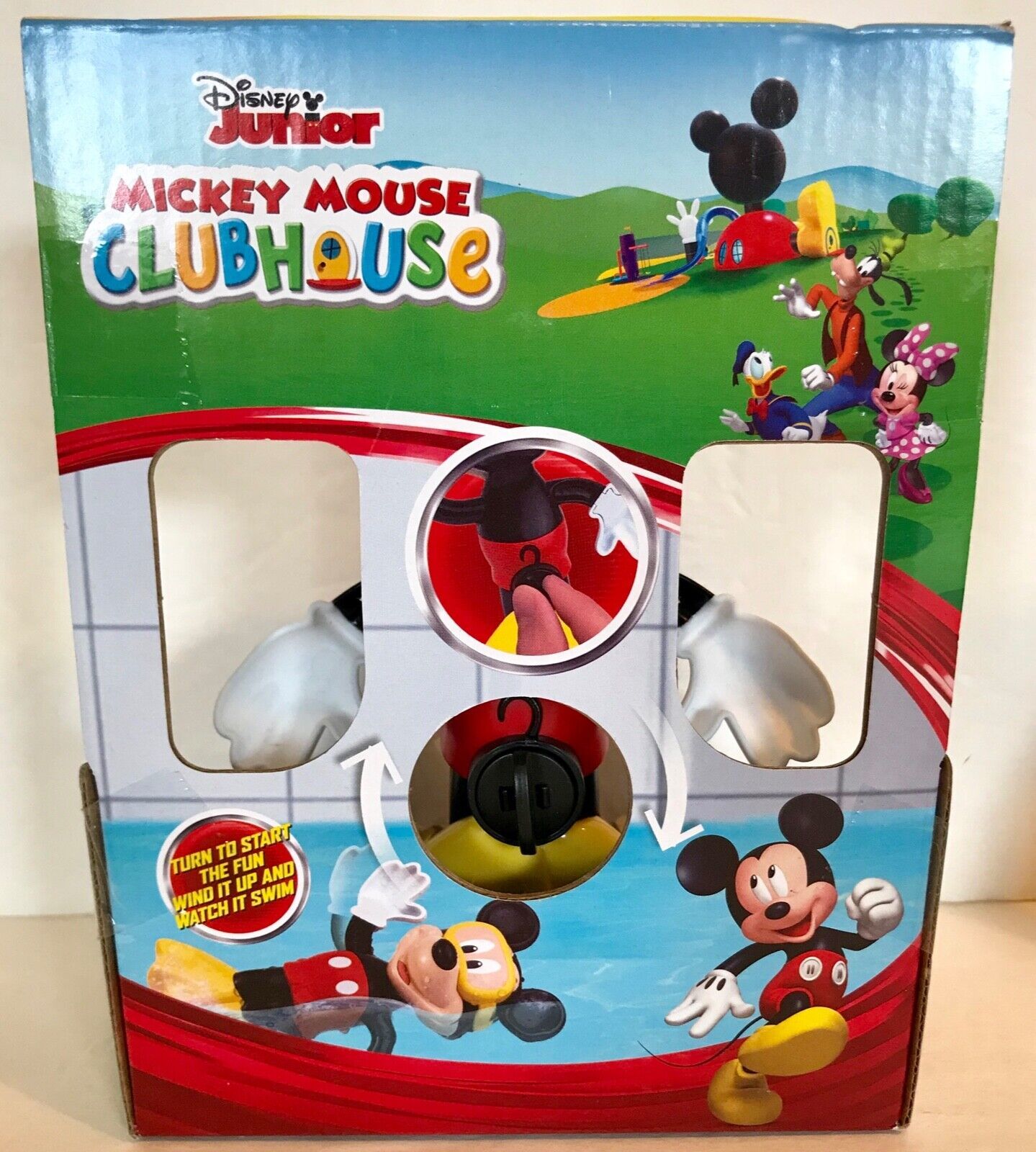 Disney Junior Mickey Mouse Clubhouse MICKEY MOUSE Water Swimmer Bath ...