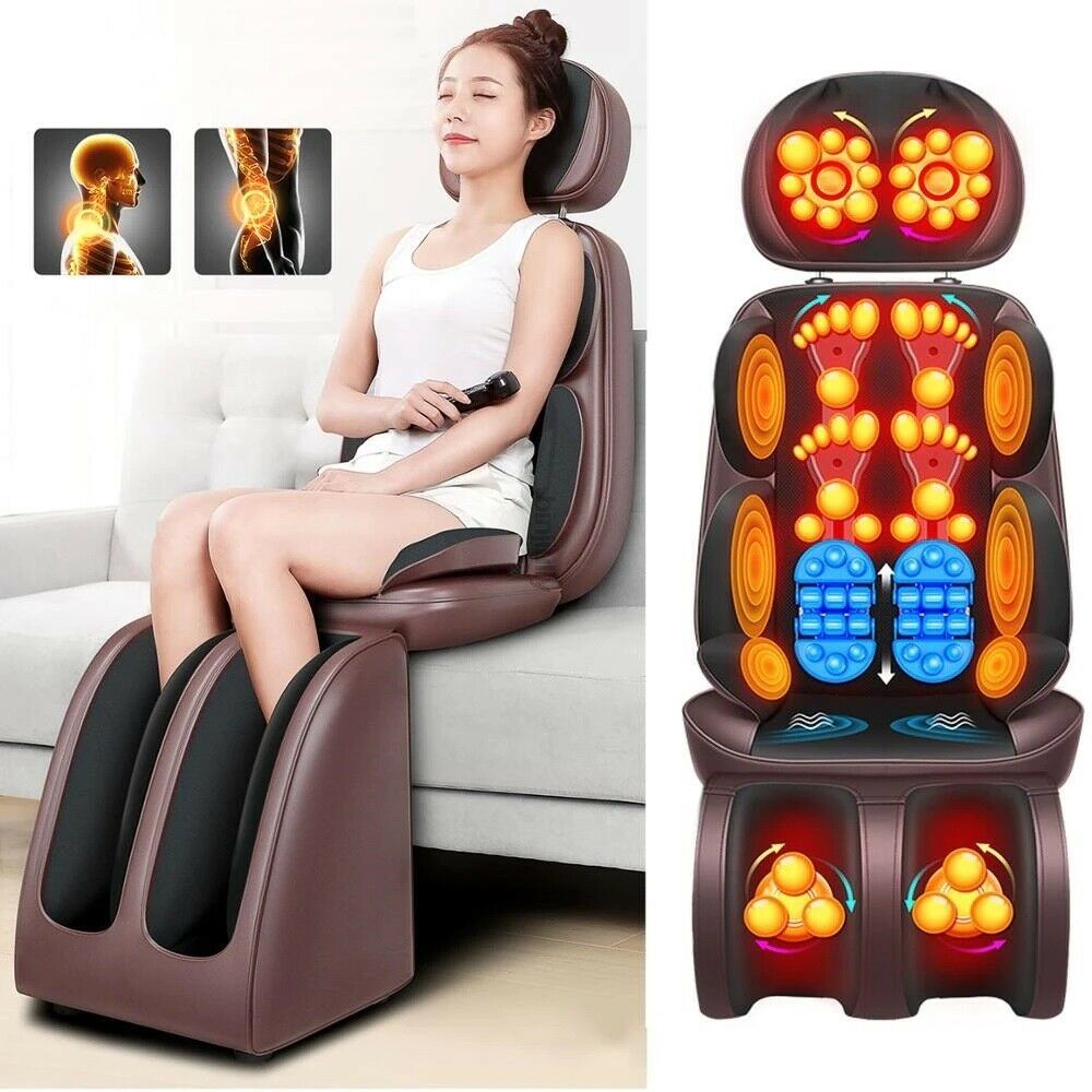 Electric massage chair heating & vibration massage device full body