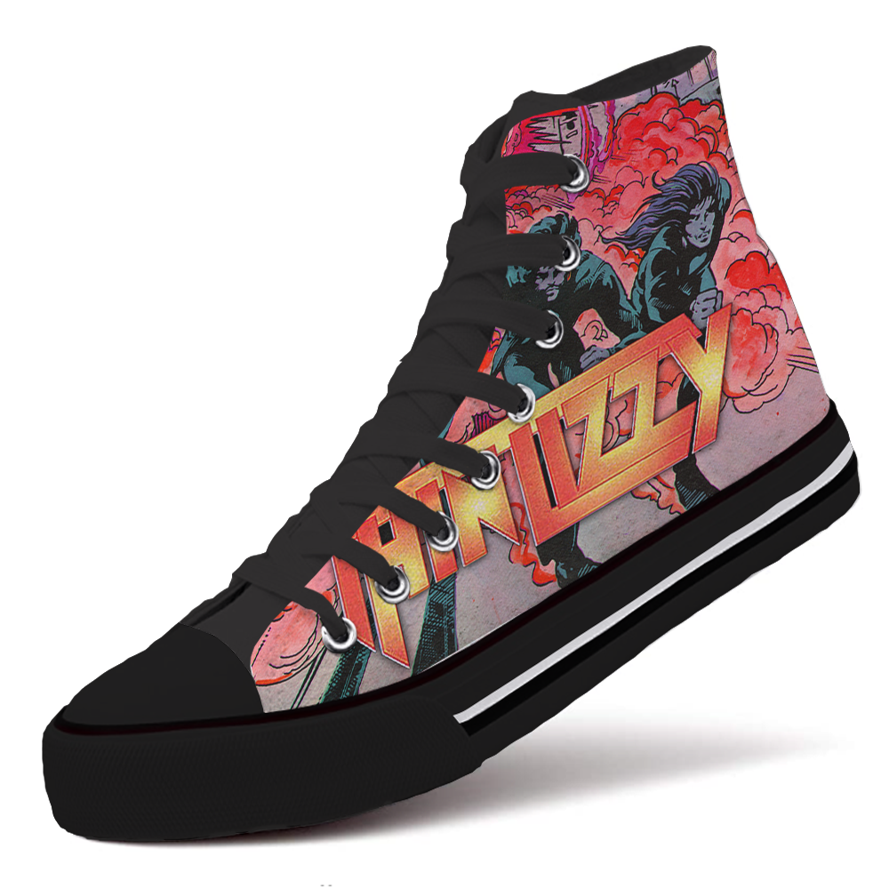 Thin Lizzy Casual Sneaker Canvas Shoes