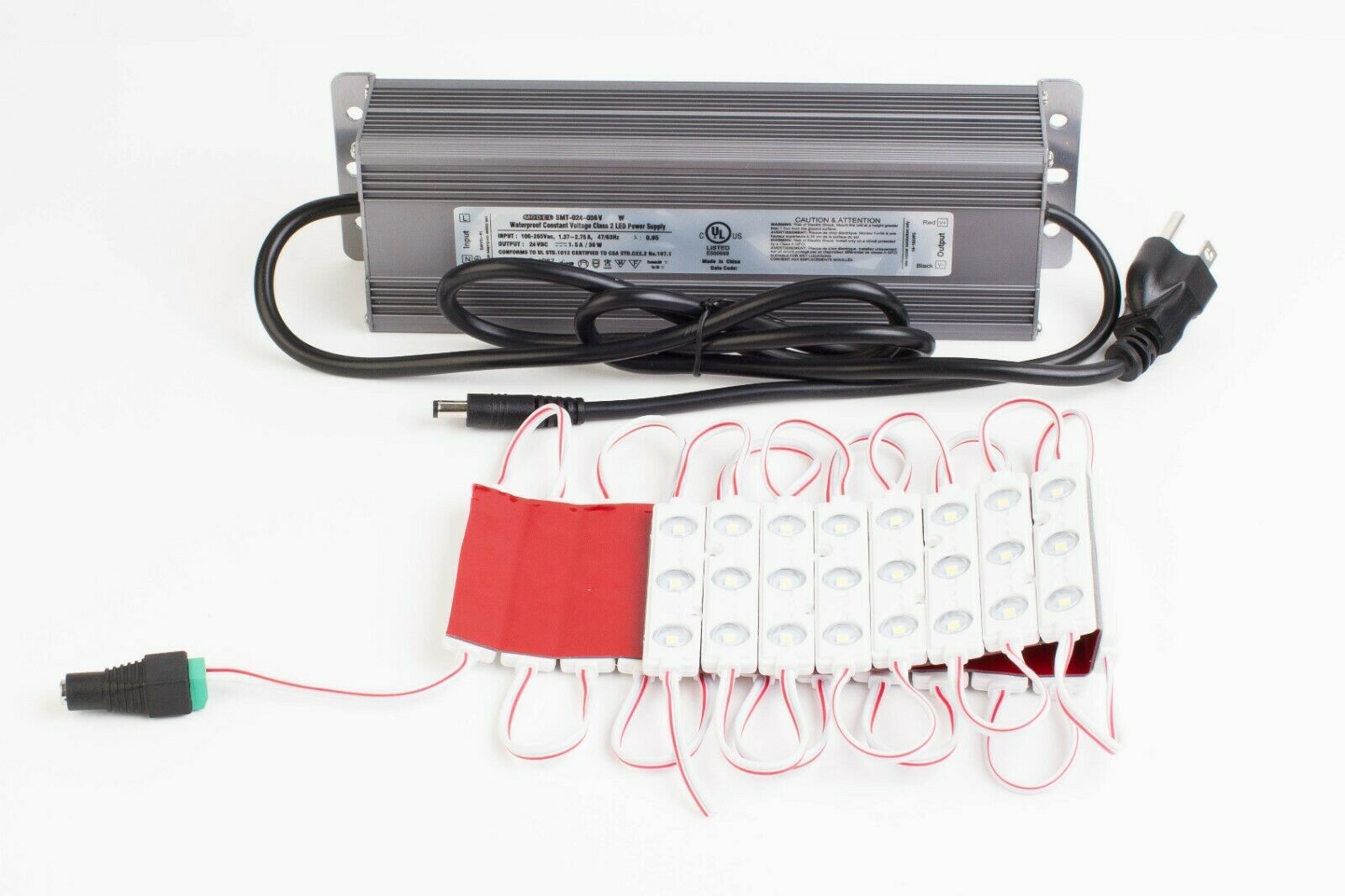 Brightest 20ft commercial walk in cooler LED light + 24V heavy duty