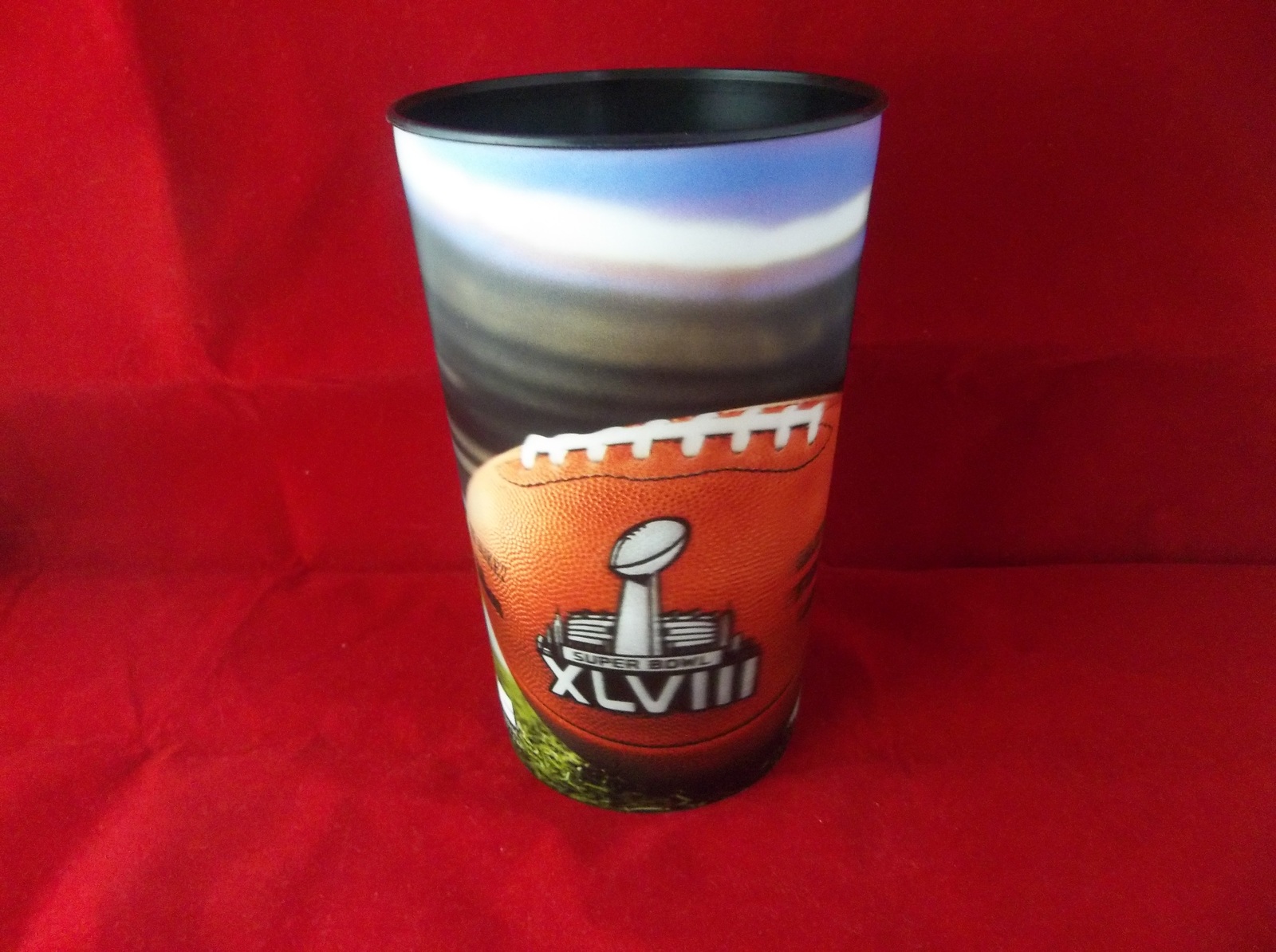 Dynamic Drinkware Super Bowl XLVIII New York New Jersey Hologram Drink
