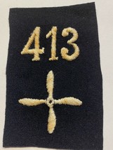 Wwi, U.S. Army, Air Service, 413th Aero Construction Squadron, Patch, Original - $24.75