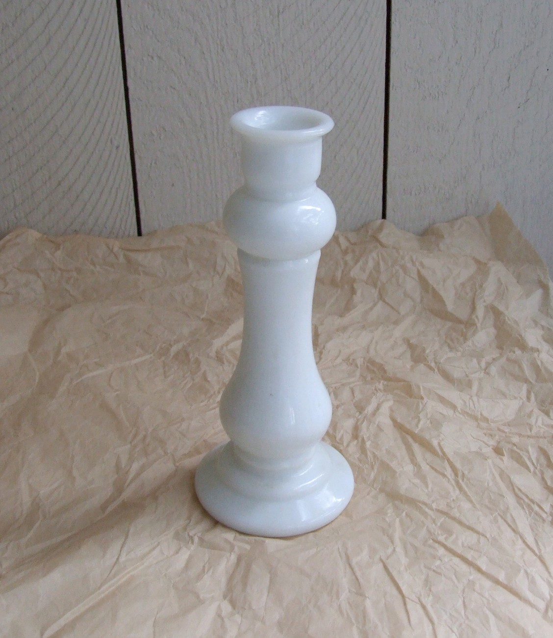 Vintage White Bud Vase - Other Home & Garden