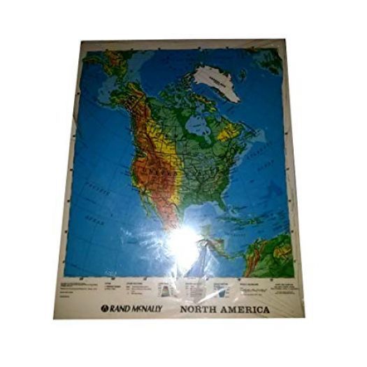 Rand Mcnally North America 2-Sided Laminated Map 17 x 22 (Pack Of 5