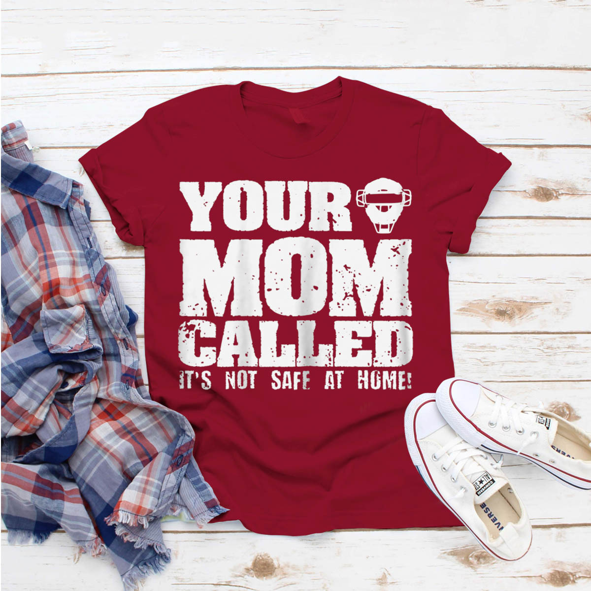 Download Womens Softball Catcher Mom Daughter T-Shirt Ideas Birthday Gift Vintage Funny - T-Shirts