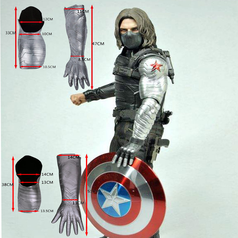 bucky barnes arm shirt