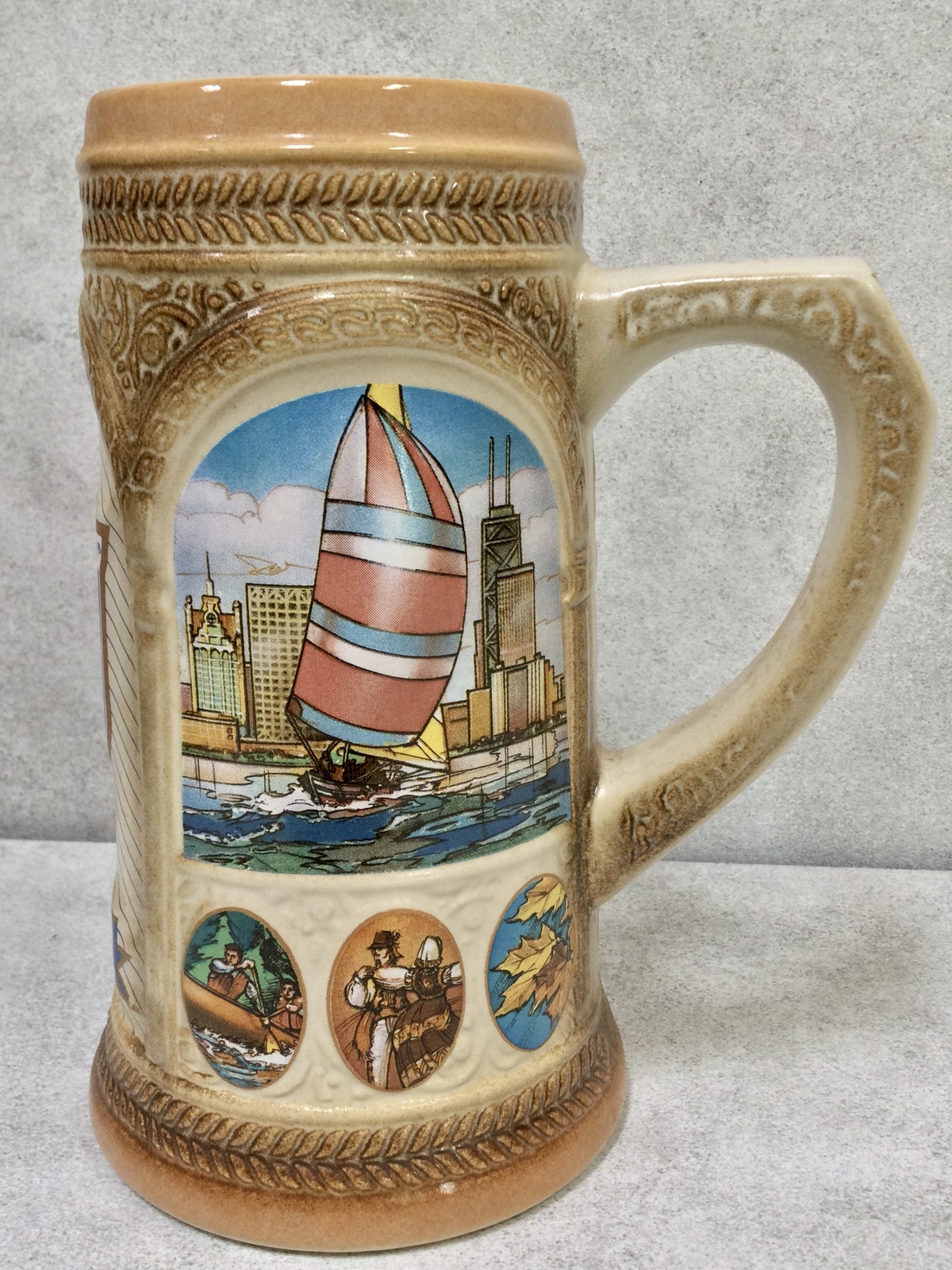 1989 Old Style Beer Mug Germany