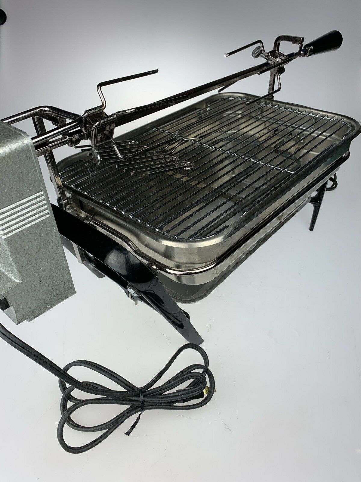 FARBERWARE~OPEN HEARTH~BROILER ROTISSERIE~INDOOR GRILL ...