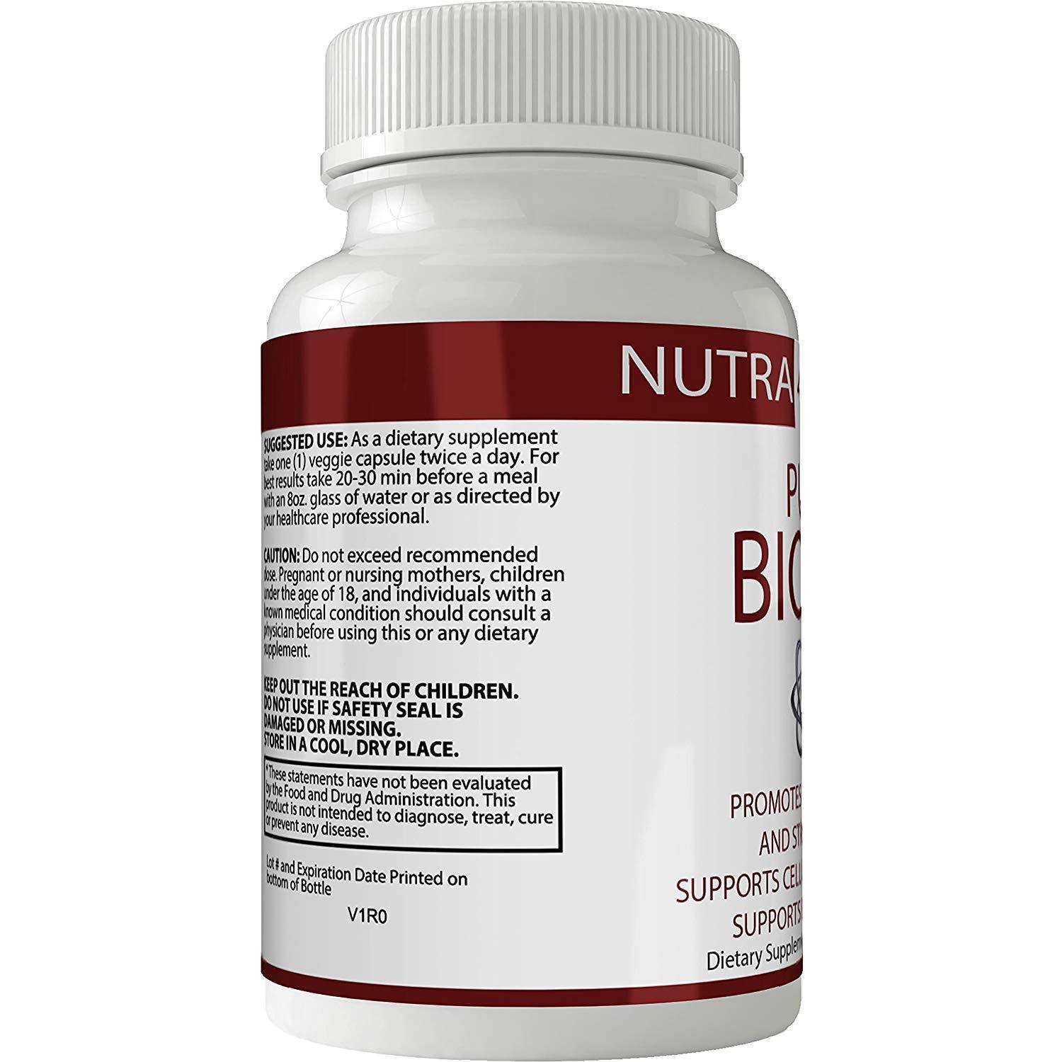 Natural Biotin Capsules | Pastillas BIOTIN Para el Cabello | 10000 MCG ...