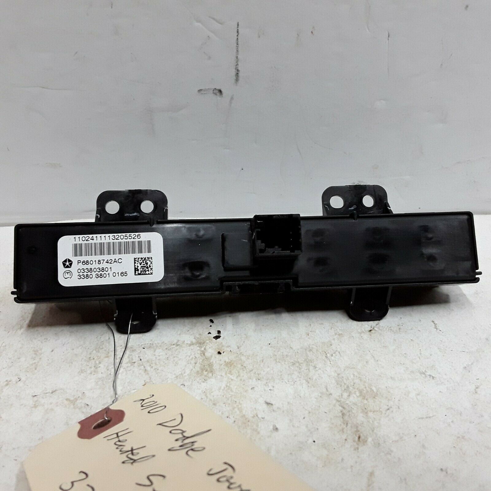 09 10 Dodge Journey traction control heated seat switch OEM P68018742AC