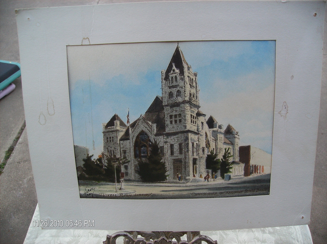 Davis Gray Limited Edition Watercolor of Tyrrell Art