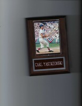 Carl Yastrzemski Plaque Baseball Boston Red Sox Mlb - $3.95