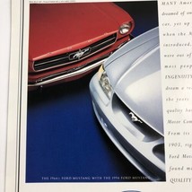 Vintage Ford Mustang 30th Anniversary 1964 to 1994 Fastback Coupe Print Ad - $10.13