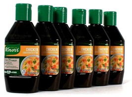6 Bottles Knorr 8.45 Oz Made With Real Chicken Concentrated Stock BB 2/2... - $39.99