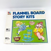 Vintage Media Materials Goldilocks &amp; 3 Bears Flannel Board Story Kit Tea... - $19.99