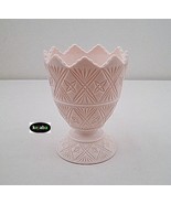 Jeannette Shell Pink Napco 2255 Bowl W/ Saw Tooth Top - $12.00