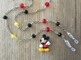 Mickey Inspired Glasses Chain, Mask Holder, Eyeglass Necklace, Sunglasse... - $19.99