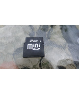 Rare SD-S02G 2 GB Mini SD Card Made in Japan - $41.07
