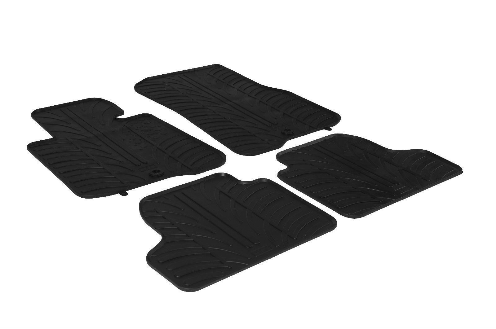 All Weather Rubber Floor Mats fits 20142020 BMW 4 Series Coupe & Grand