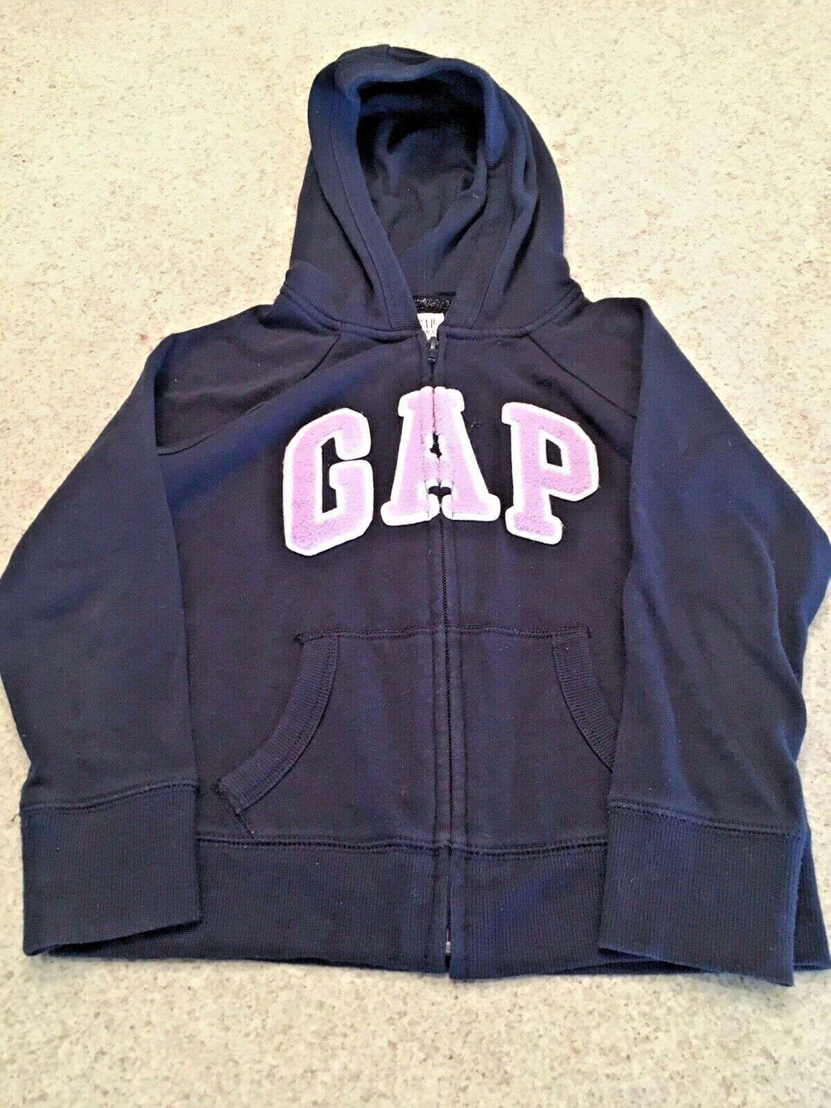 childrens navy zip up hoodie