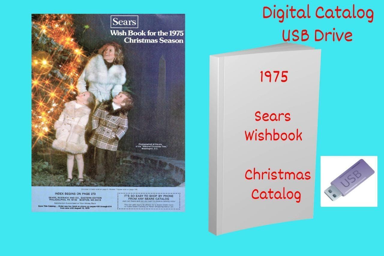 1975 Sears Christmas Catalog Vintage Toys Clothes & More Please See