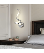 LED Wall Sconce Lighting，Spiral Lamp, 20W Light,Daylight Silver  - $114.99