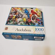 Audubon Backyard Birds Puzzle, 1000 piece Jigsaw Puzzle, Cardinal, New Unopened image 5