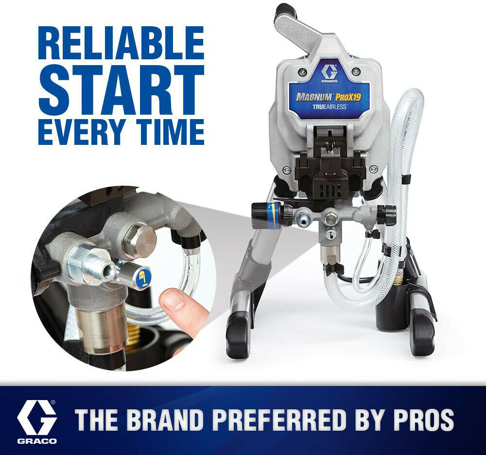 Graco Airless Paint Sprayer 99Spray Settings 3000 PSI Pressure Relief