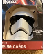 Star Wars Villains  Heroes of the Resistance Playing Cards in Helmet New - $7.40