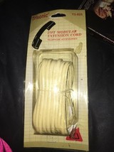 Trisonic TS-825, 25ft telephone extension cord - $6.92
