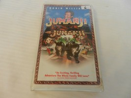 Jumanji (VHS, 1996, Closed Captioned Clam Shell Case) Robin Williams - $7.43