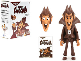 Count Chocula 6.5\" Moveable Figurine with Alternate Head and Cereal Box \"Gener - $38.85