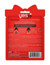Yes To Tomatoes Detoxifying Charcoal Paper Mask - Lot of 6 Masks image 3