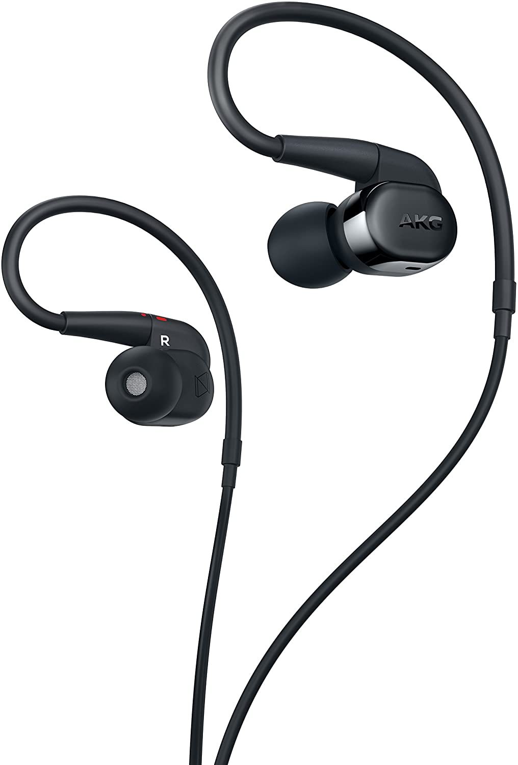 AKG N30 Hires Inear Headphones with Customizable Sound Black New