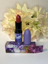 Mac Botanic Panic Matte Lipstick TULIP SERVICE Full Size New In Box Free... - $17.77