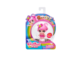 Kindi Kids Minis Donatina Posable Bobblehead Figure Doll With Glittery Eyes