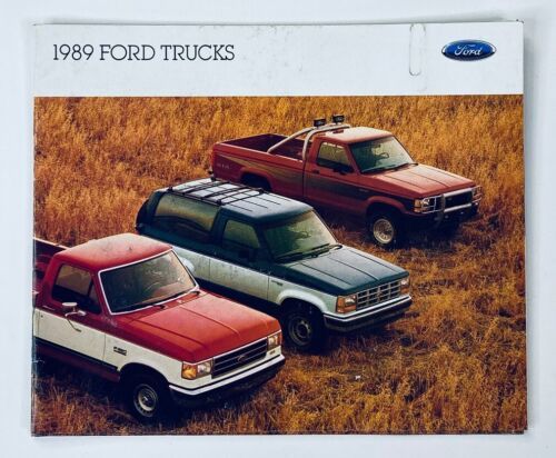 1989 Ford Trucks Dealer Showroom Sales Brochure Guide Catalog - Other ...