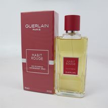 Guerlain Habit Rouge 3.4 Oz/100 ml Eau De Parfum Spray/Brand New for men image 3