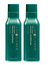 LEAF & FLOWER Instant Volume Shampoo and Condtioner Duo image 1