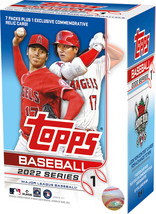 2022 MLB Topps Series 1 Baseball Blaster Box- 7 Packs Factory Sealed- 14 CPP- Wa - $59.95