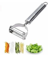 Stainless Steel Vegetable Julienne, Peeler,Cutter Shredder Slice RazorSh... - $19.79